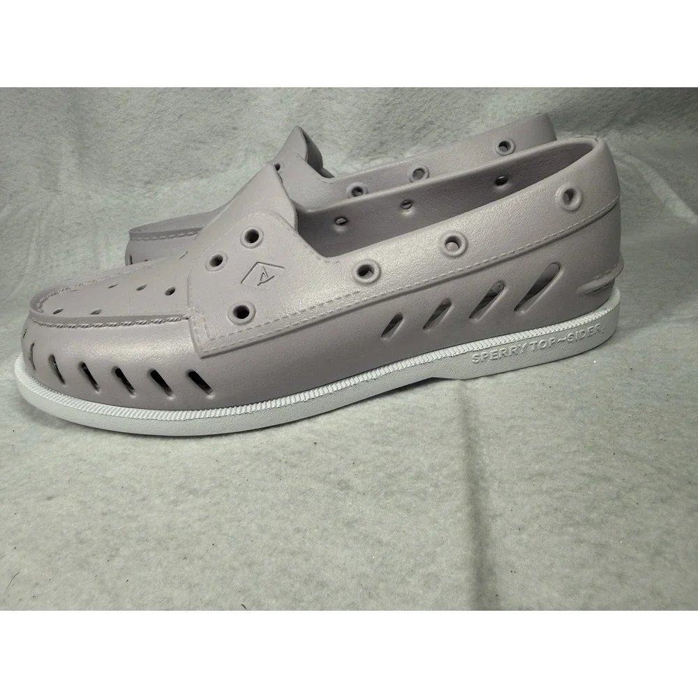 Women's Size 9M Sperry Top Sider Purple Float Non-Marking Slip On Boat Shoes